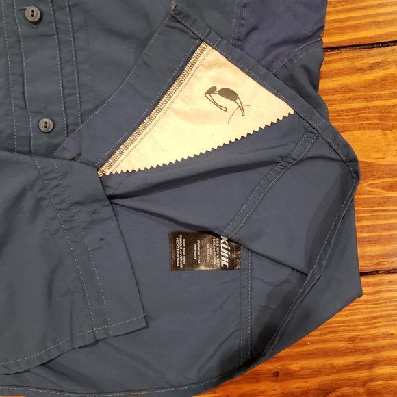 Kuhl Invoke L/S Button Up Pirate Blue, Size Small - Picture 6 of 11